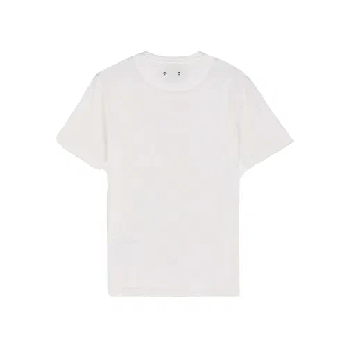 Vilebrequin, Organic Cotton T-Shirt Solid, chalk, XL — view 3