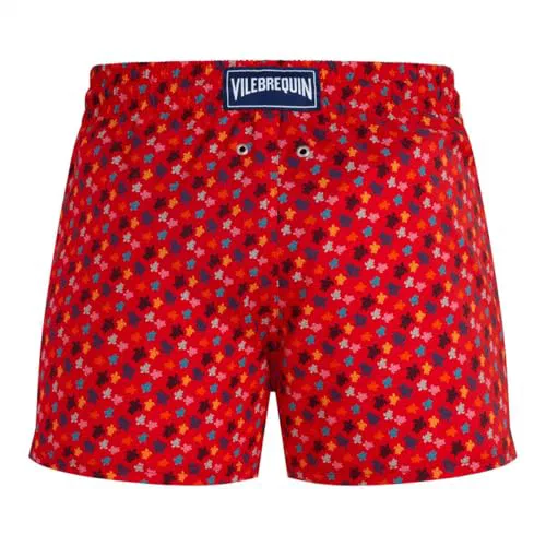 Vilebrequin, Short Swim Trunks Micro Round Of Turtles Rainbow, XXL — view 3