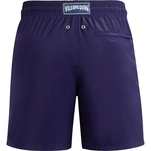 Vilebrequin, Swim Shorts Ultra-Light And Packable Solid, M, Midnight — view 3