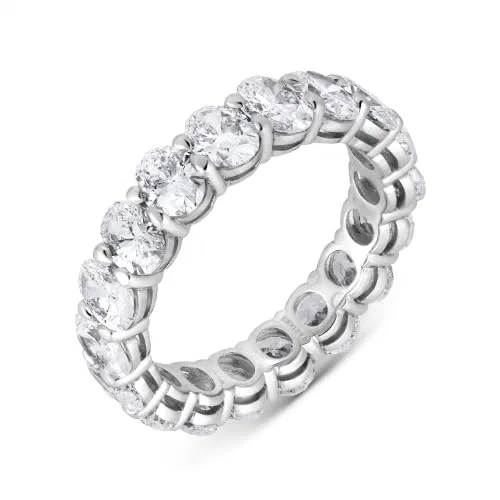 Whitmore 4.59 Carat Diamond Eternity Ring in Platinum